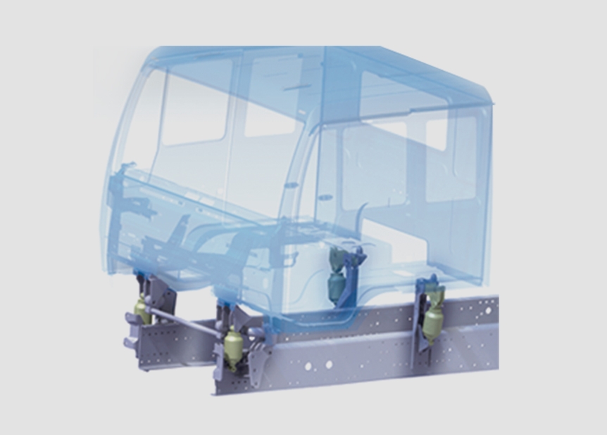 四點(diǎn)式空氣懸架